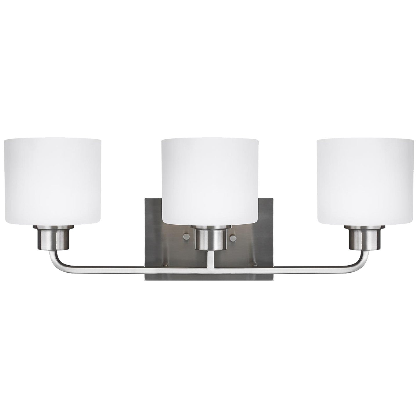 Generation Lighting - 4428803EN3-962 - Three Light Wall / Bath - Canfield - Brushed Nickel