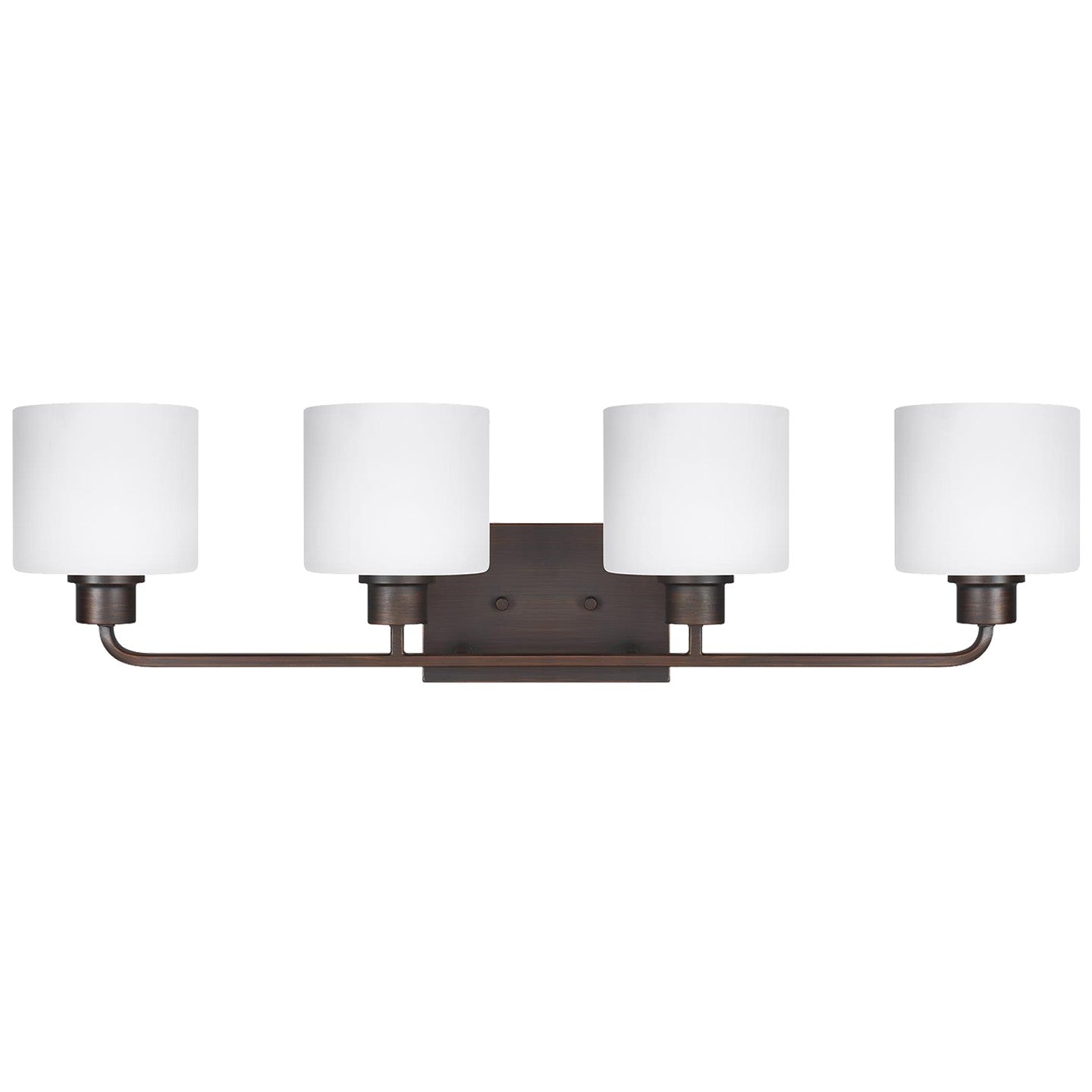 Generation Lighting - 4428804-710 - Four Light Wall / Bath - Canfield - Bronze