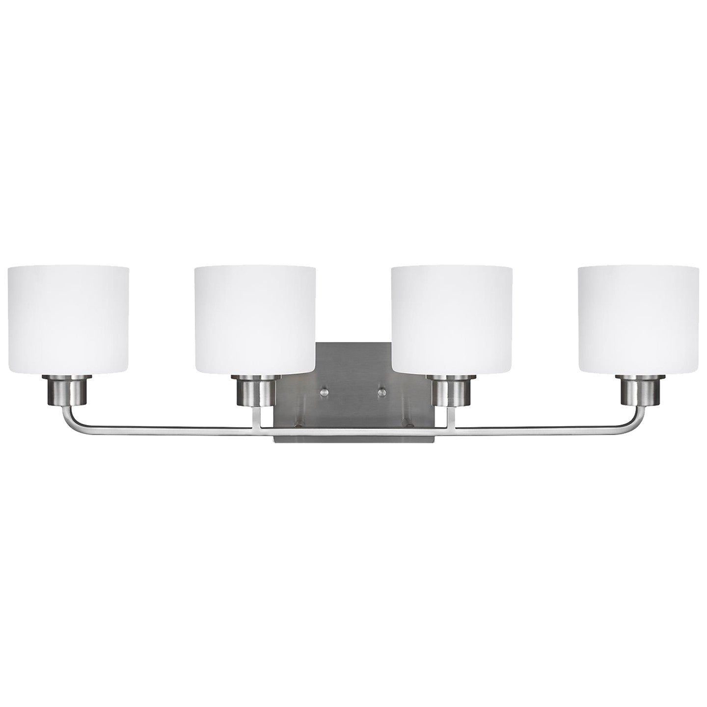 Generation Lighting - 4428804EN3-962 - Four Light Wall / Bath - Canfield - Brushed Nickel