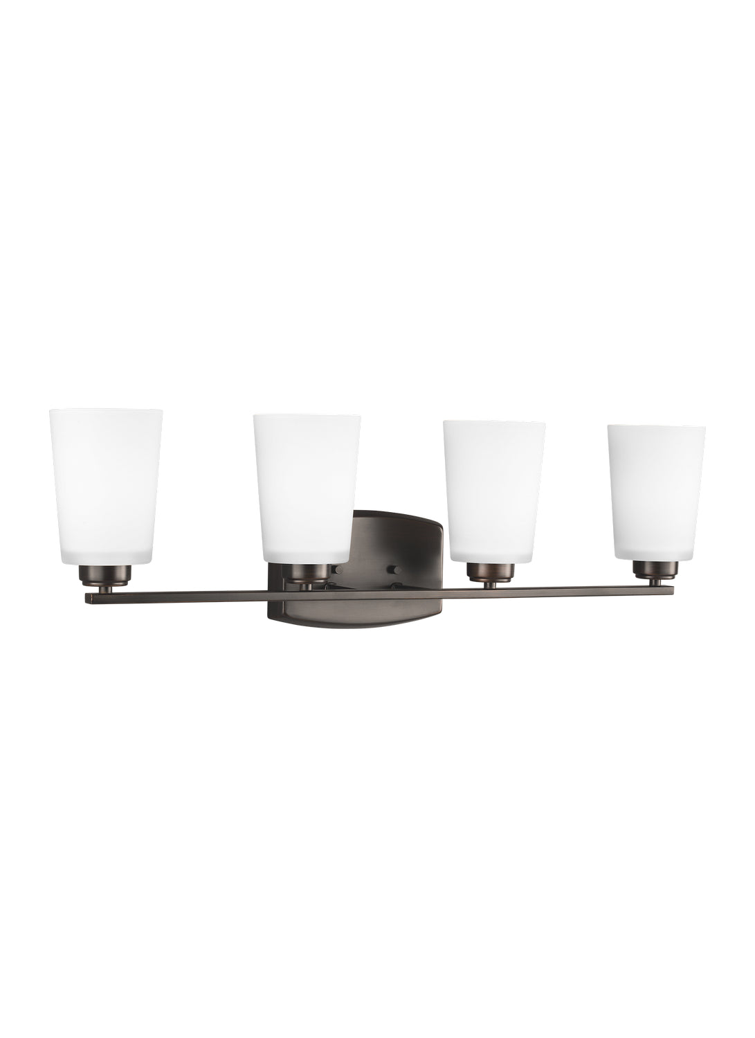 Generation Lighting - 4428904EN3-710 - Four Light Wall / Bath - Franport - Bronze