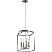 Generation Lighting - 5215004EN-710 - Four Light Hall / Foyer - Perryton - Bronze