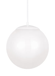 Visual Comfort Studio - 602293S-15 - LED Pendant - Leo - Hanging Globe - White