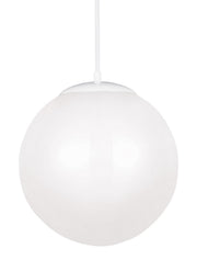 Visual Comfort Studio - 602493S-15 - LED Pendant - Leo - Hanging Globe - White