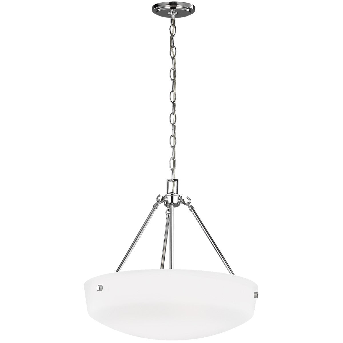 Generation Lighting - 6615203EN3-05 - Three Light Pendant - Kerrville - Chrome