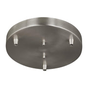 Generation Lighting - 7449403-962 - Three Light Cluster Canopy - Multi-Port Canopy - Brushed Nickel