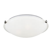 Generation Lighting - 7643593S-962 - LED Flush Mount - Clip Ceiling Flush Mount - Brushed Nickel