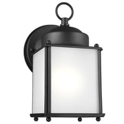 Generation Lighting - 8592001EN3-12 - One Light Outdoor Wall Lantern - New Castle - Black