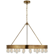 Ralph Lauren - RL 5132NB - 20 Light Chandelier - Roark - Natural Brass