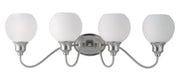 Maxim - 1114SWSN - Four Light Bath Vanity - Ballord - Satin Nickel