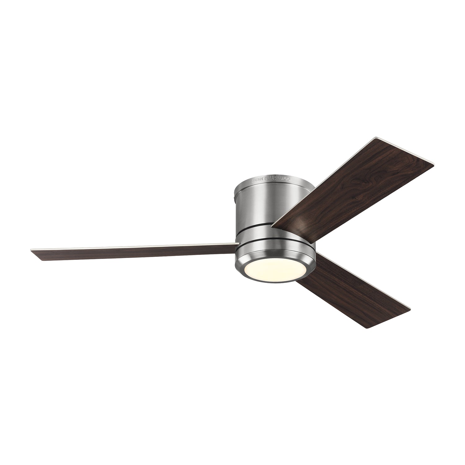 Generation Lighting - 3CLMR56BSD-V1 - 56" Ceiling Fan - Clarity - Brushed Steel