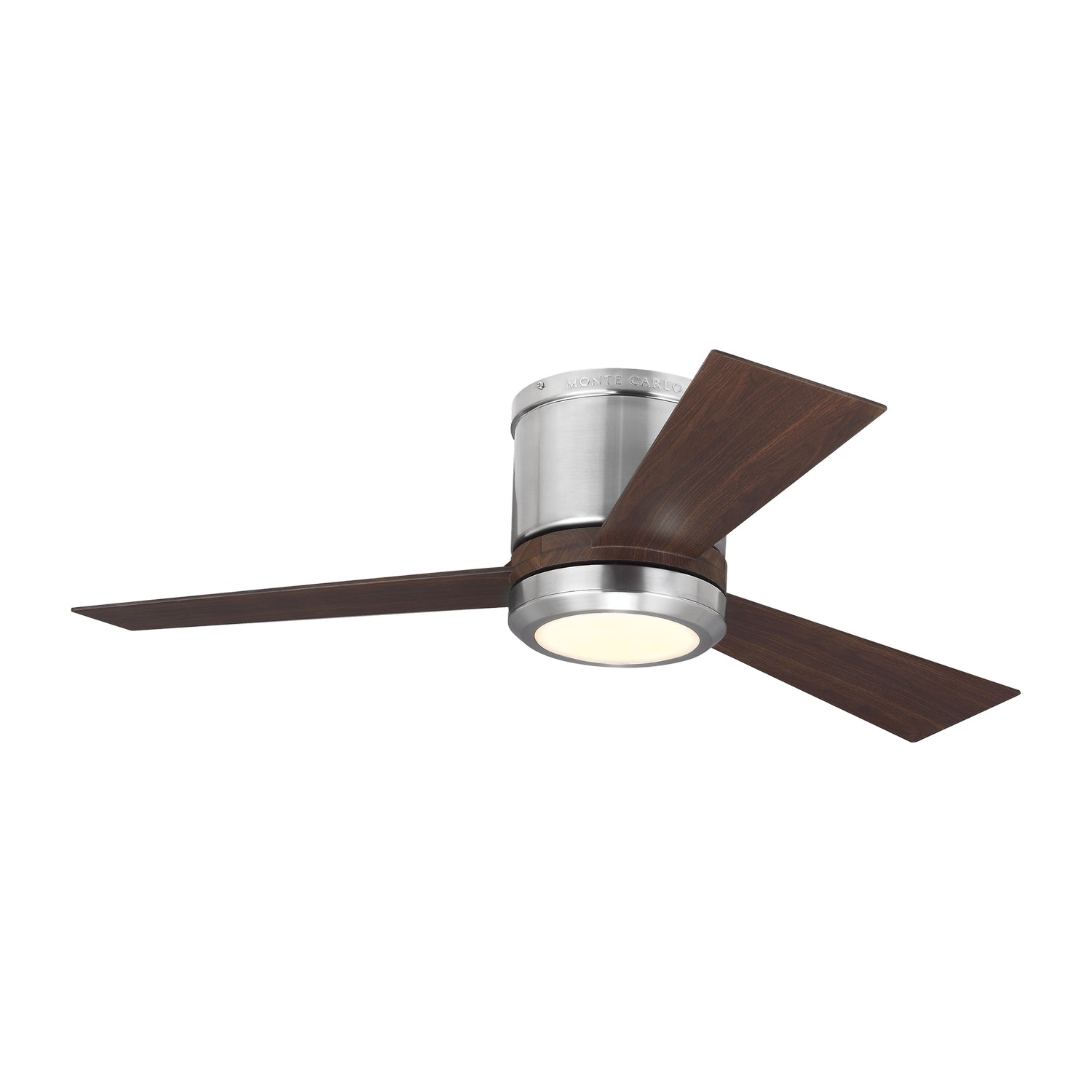 Generation Lighting - 3CLYR42BSD-V1 - 42" Ceiling Fan - Clarity - Brushed Steel