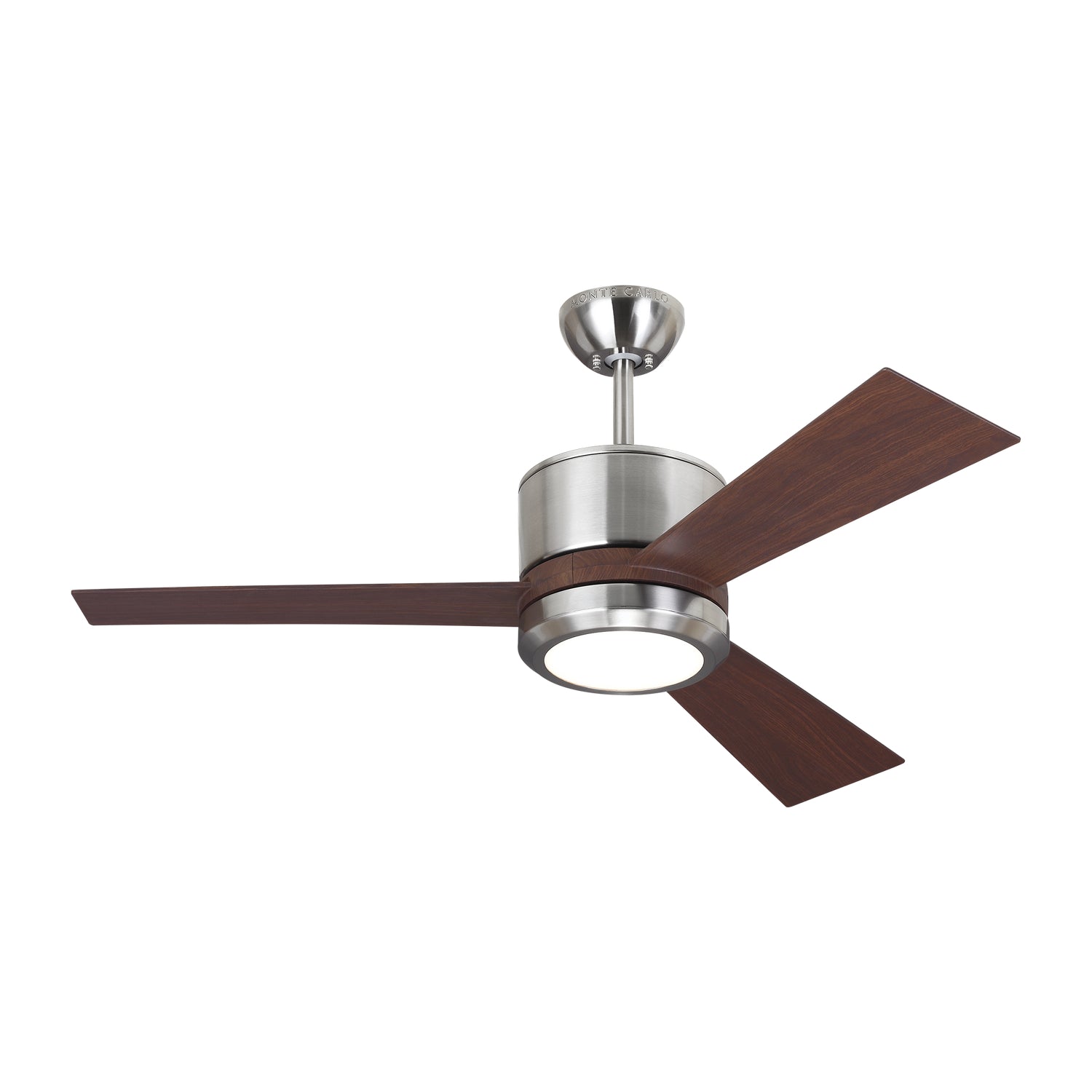 Generation Lighting - 3VNR42BSD-V1 - 42"Ceiling Fan - Vision - Brushed Steel