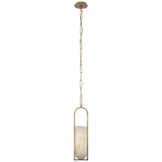 Visual Comfort Signature - KW 5512AB-ALB - LED Pendant - Melange - Antique-Burnished Brass