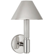 Ralph Lauren - RL 2220PN-PN - One Light Wall Sconce - Barrett - Polished Nickel
