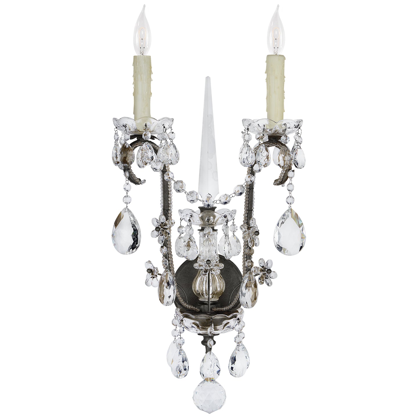 Ralph Lauren - RL 2280AG-CG - Two Light Wall Sconce - Alessandra - Antiqued Gild