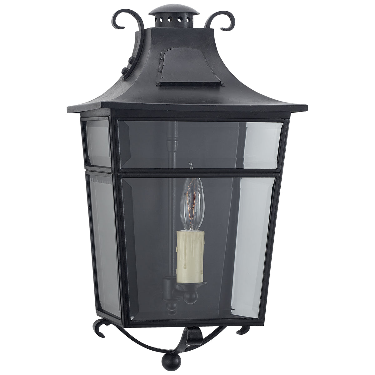 Ralph Lauren - RL 2732FR-CG - One Light Wall Lantern - Carrington - French Rust
