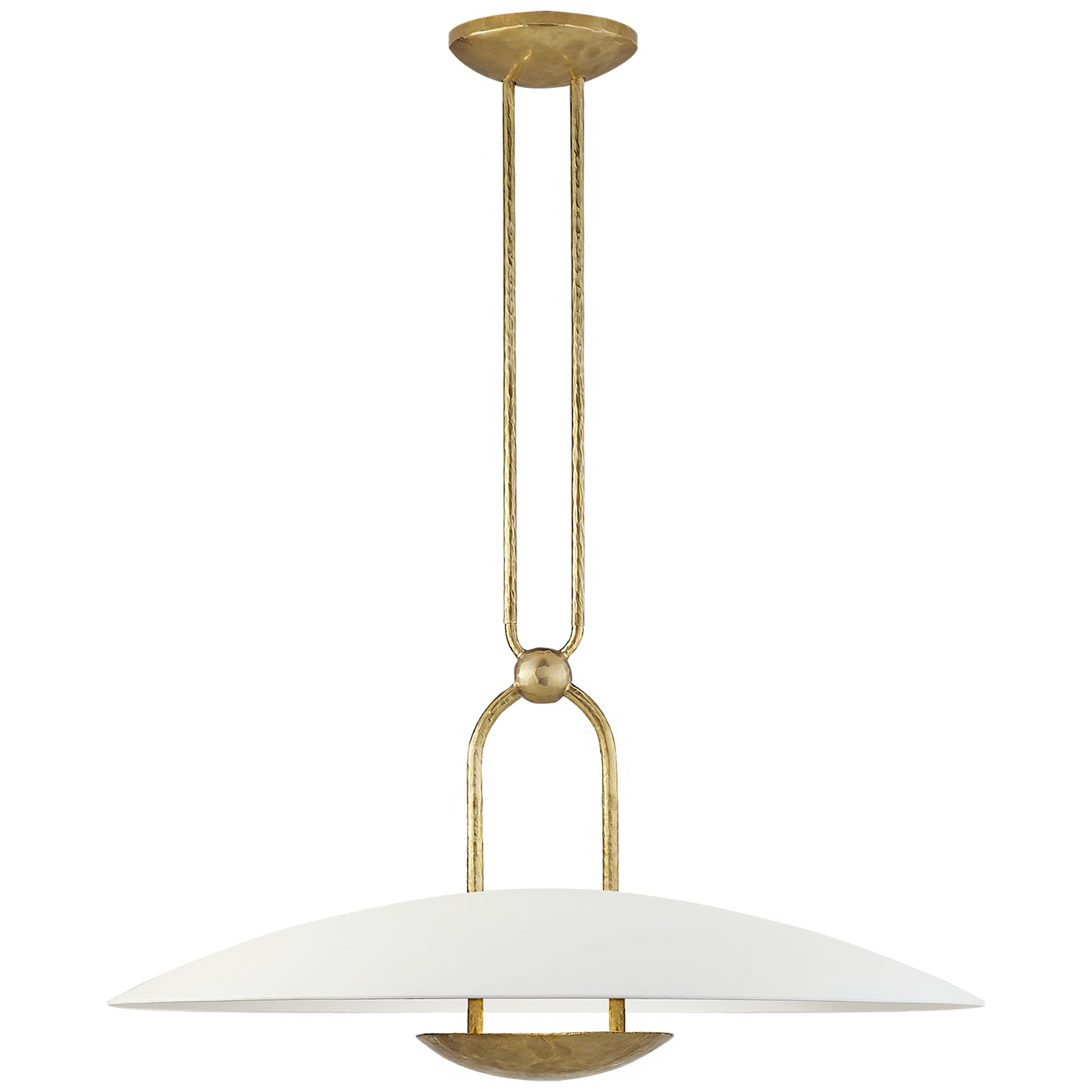 Ralph Lauren - RL 5041NB-PW - LED Pendant - Cara - Natural Brass