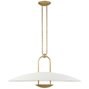 Ralph Lauren - RL 5042NB-PW - LED Pendant - Cara - Natural Brass