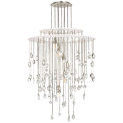 Ralph Lauren - RL 5341PN/PW-CG - Six Light Chandelier - Hailee - Polished Nickel and Plaster White