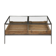 Uttermost - 24855 - Coffee Table - Silas - Aged Steel