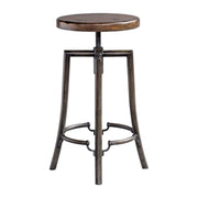 Uttermost - 25898 - Bar Stool - Westlyn - Burnished Dark Walnut