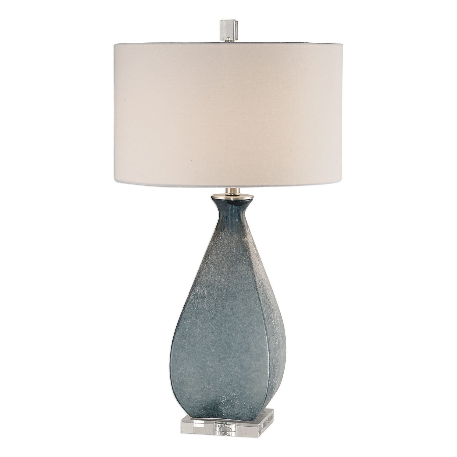Uttermost - 27823 - One Light Table Lamp - Atlantica - Brushed Nickel