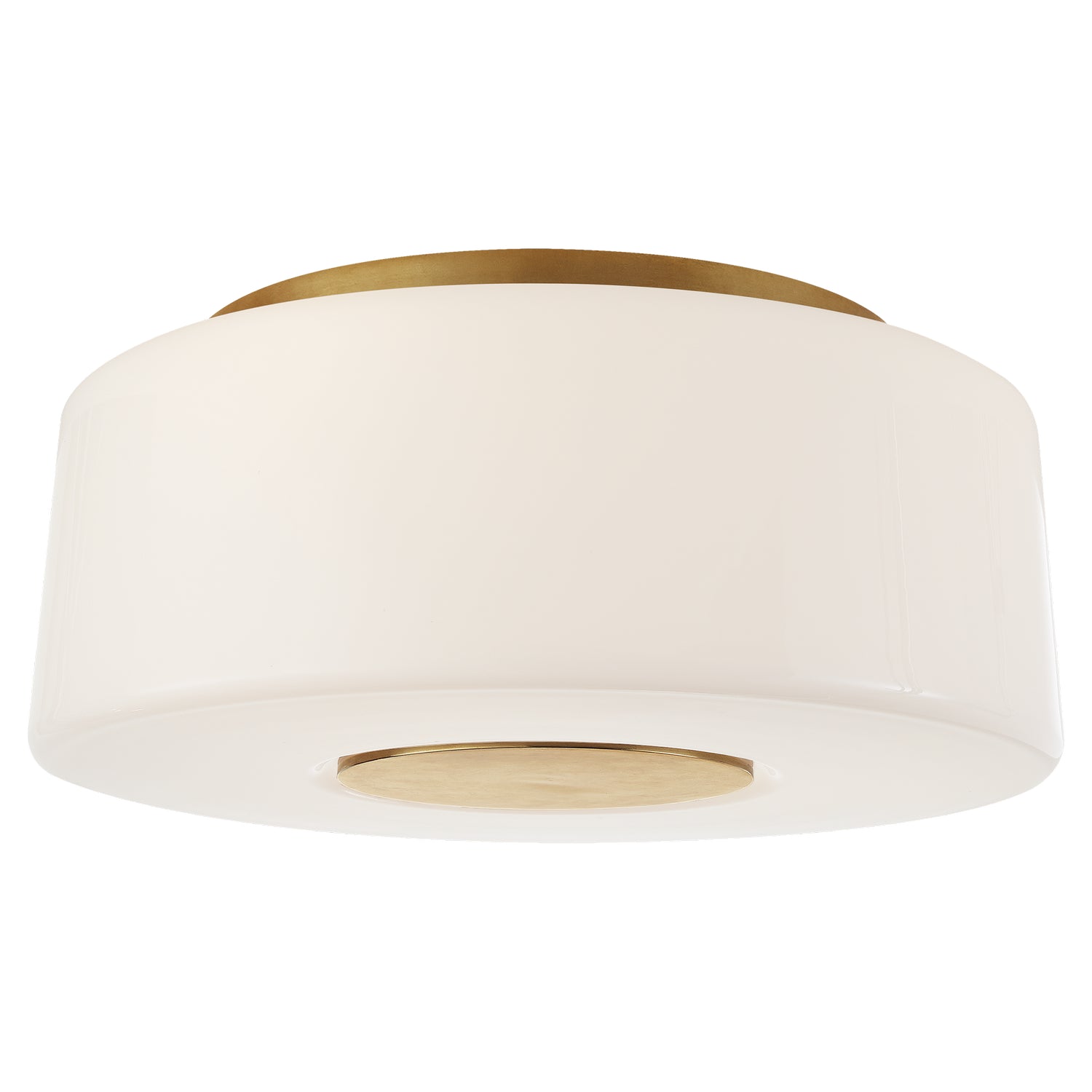 Visual Comfort Signature - BBL 4106SB-WG - Three Light Flush Mount - Acme - Soft Brass