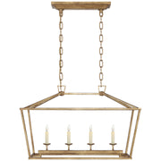Visual Comfort Signature - CHC 2168GI - Four Light Lantern - Darlana - Gilded Iron