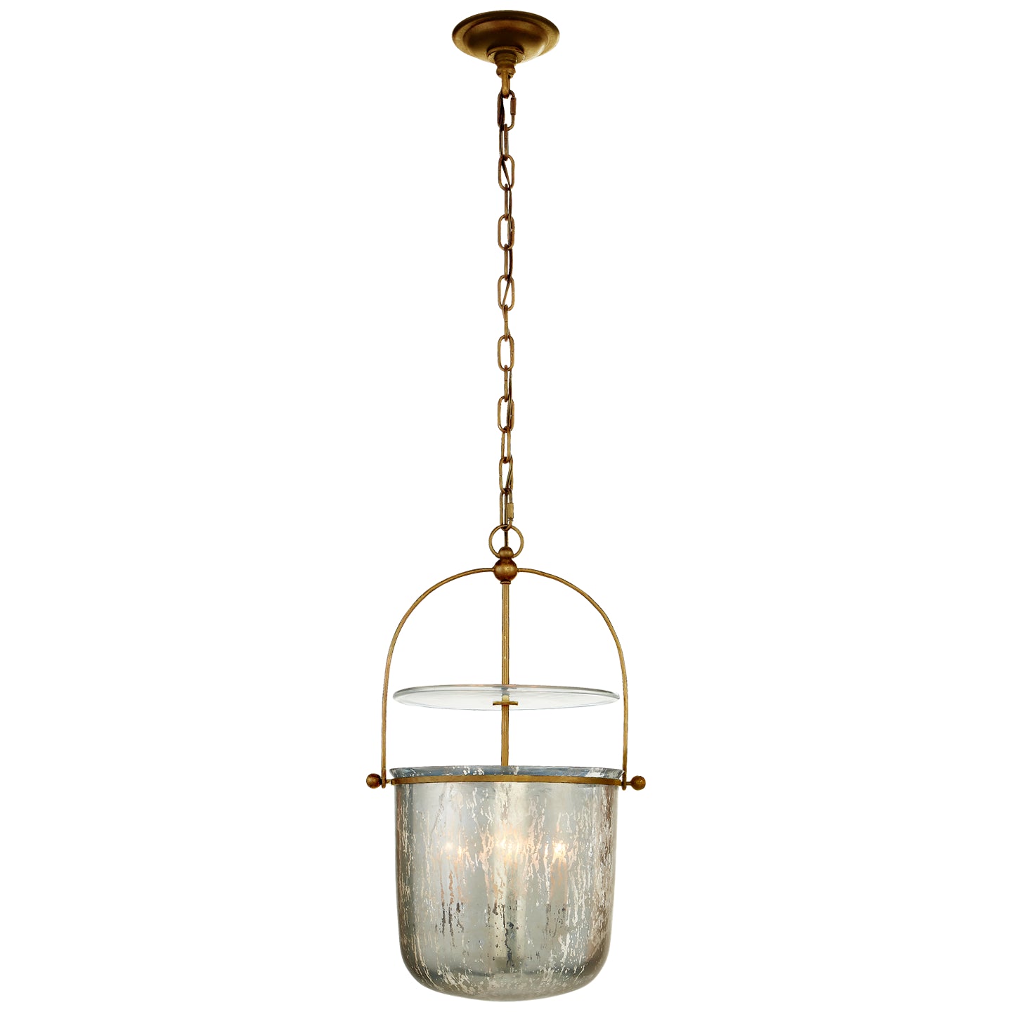 Visual Comfort Signature - CHC 2269GI-MG - Four Light Lantern - Lorford - Gilded Iron