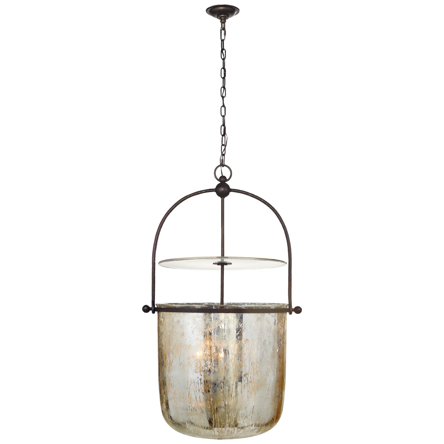 Visual Comfort Signature - CHC 2271AI-MG - Four Light Lantern - Lorford - Aged Iron