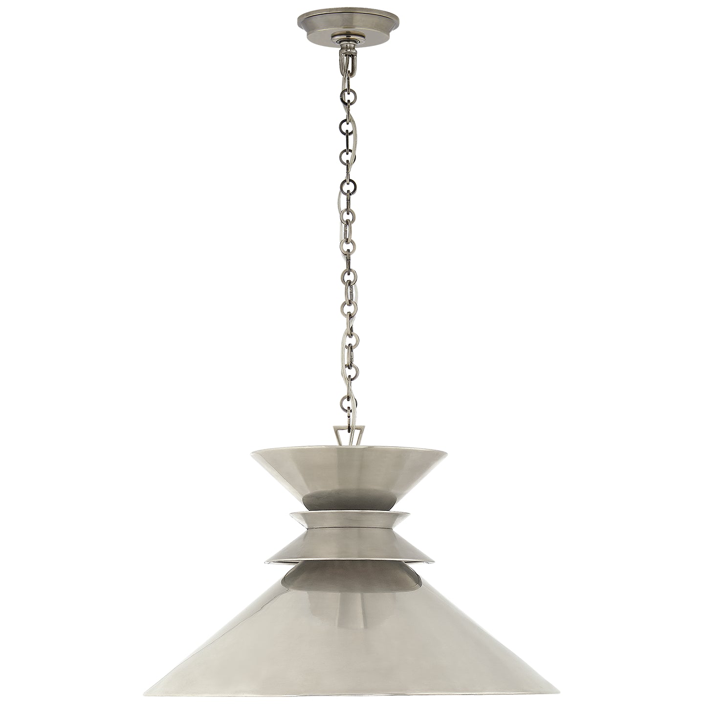 Visual Comfort Signature - CHC 5245AN-AN - One Light Pendant - Alborg - Antique Nickel