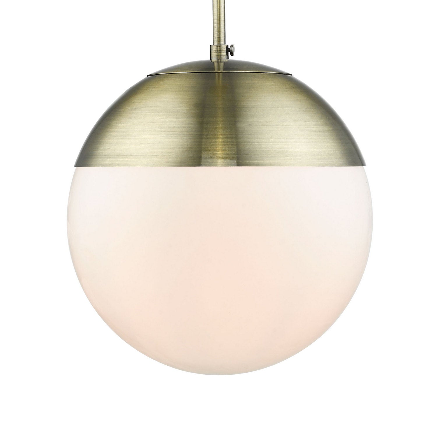 Golden - 3218-L AB-AB - One Light Pendant - Dixon - Aged Brass