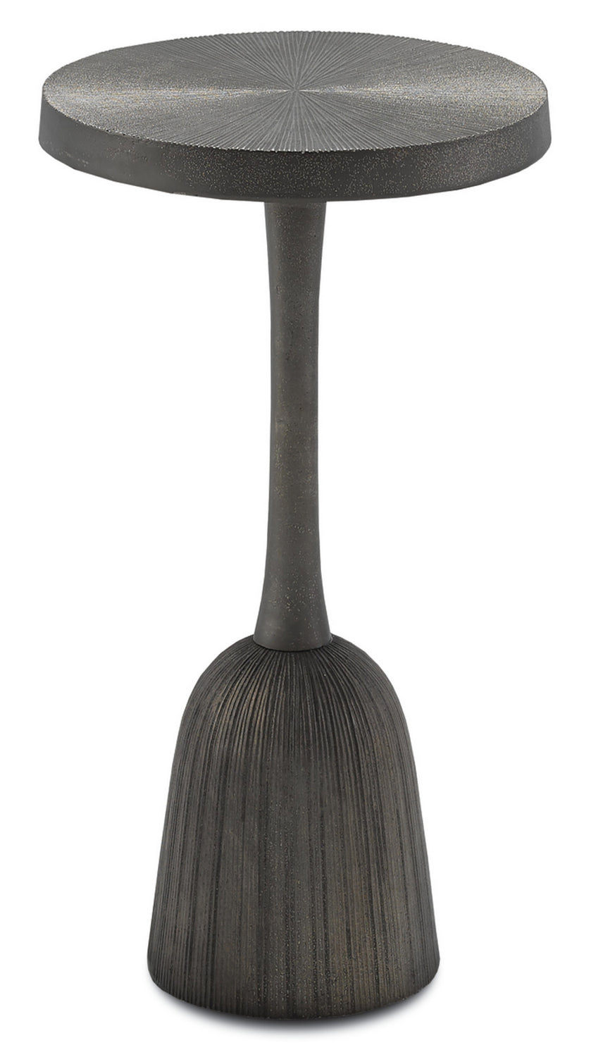 Currey and Company - 4000-0026 - Accent Table - Antique Black