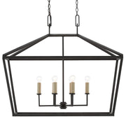 Currey and Company - 9000-0289 - Six Light Lantern - Molé Black