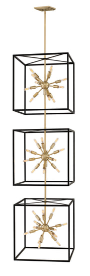 Hinkley - 46318BLK - LED Chandelier - Aros - Black