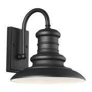 Generation Lighting - OL8601TXB - One Light Outdoor Wall Lantern - Redding Station - Textured Black