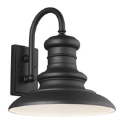 Generation Lighting - OL9004TXB - One Light Outdoor Wall Lantern - Redding Station - Textured Black