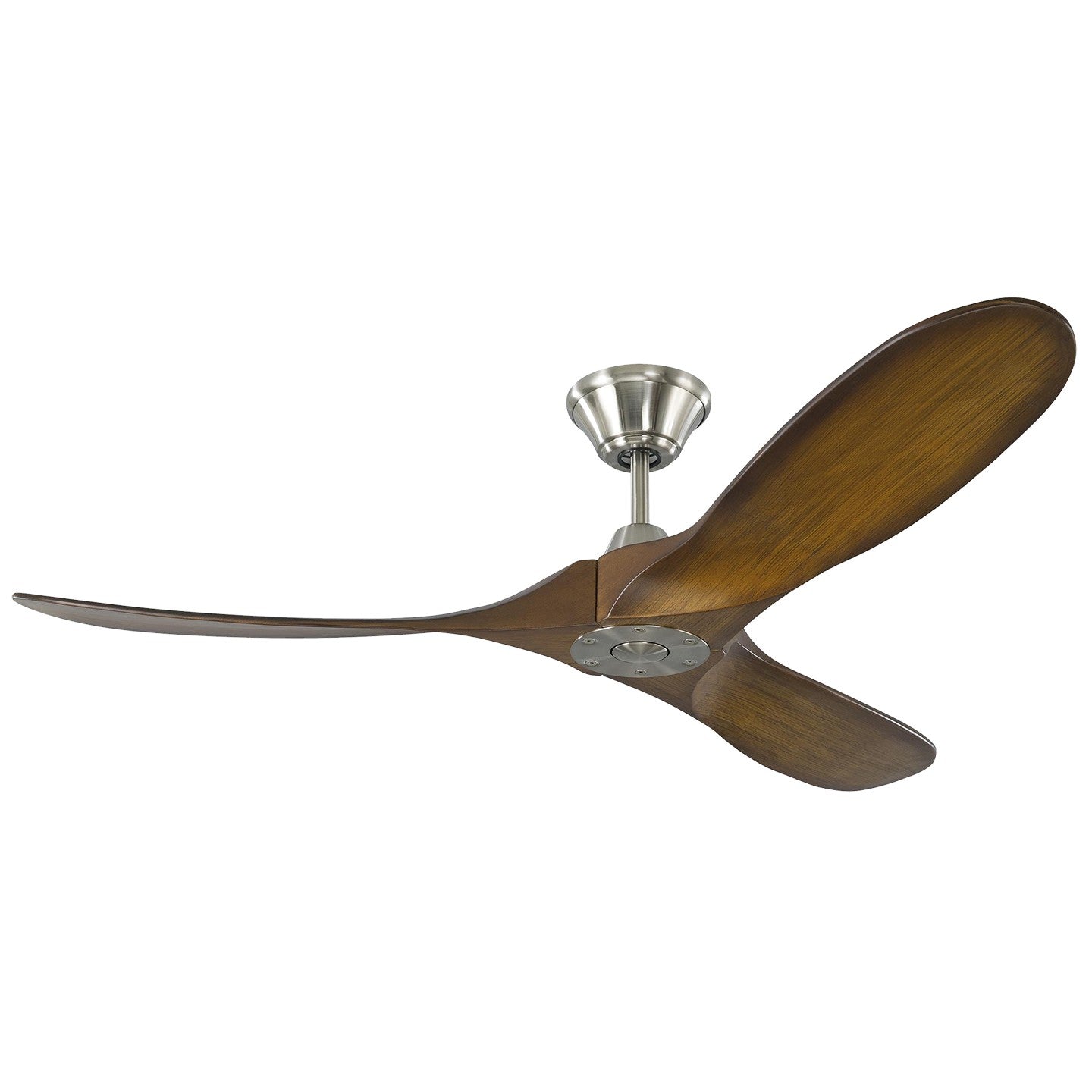 Visual Comfort Fan - 3MAVR52BSKOA - 52"Ceiling Fan - Maverick - Brushed Steel