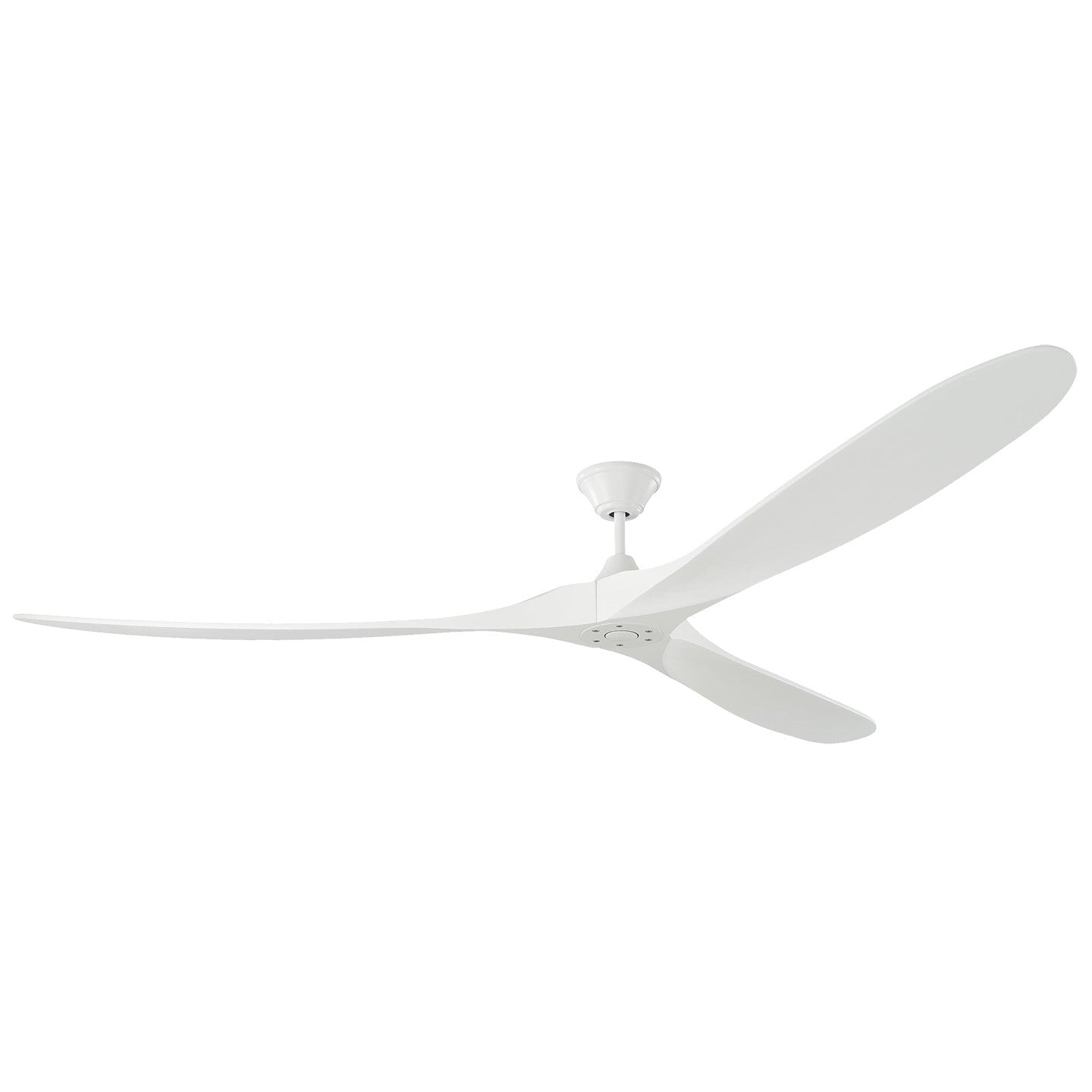 Visual Comfort Fan - 3MAVR88RZW - 88"Ceiling Fan - Maverick - Matte White