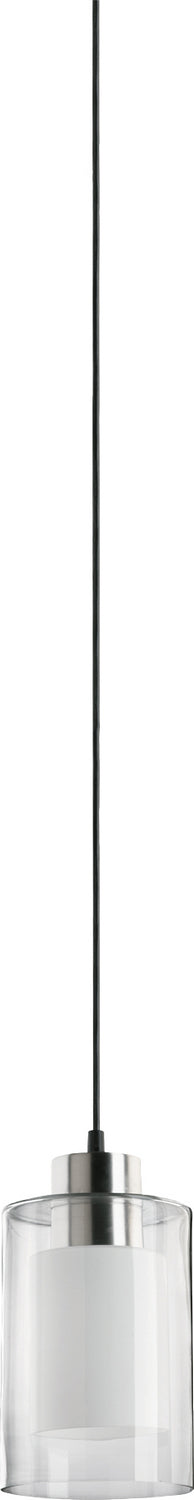 Quorum - 8882-65 - One Light Pendant - Satin Nickel|Clear|White