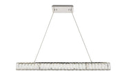 Elegant Lighting - 3502D38C - LED Chandelier - Monroe - Chrome