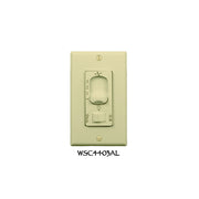 Wind River Fan Company - WSC4403AL - Dual Fan Light Wall Control - Control - Almond