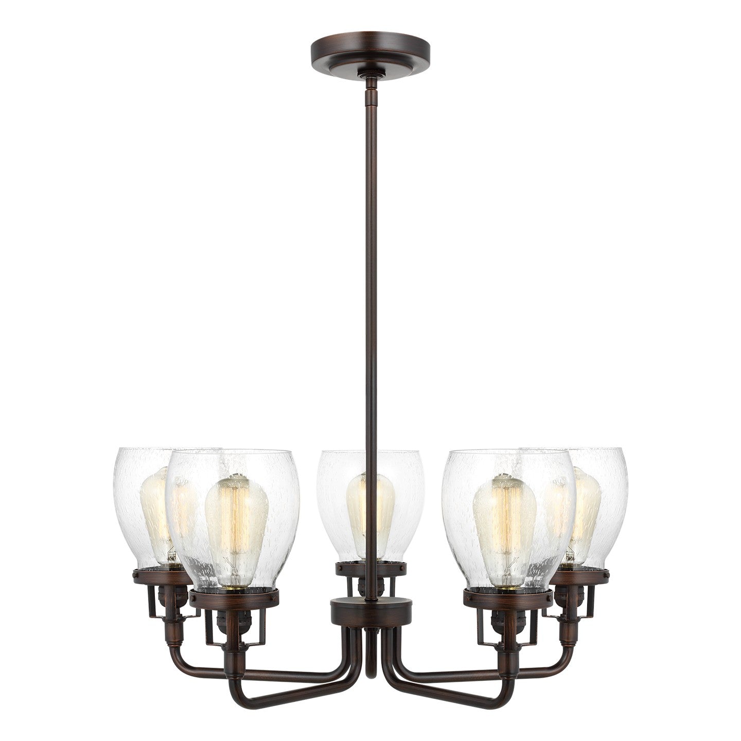 Generation Lighting - 3214505-710 - Five Light Chandelier - Belton - Bronze