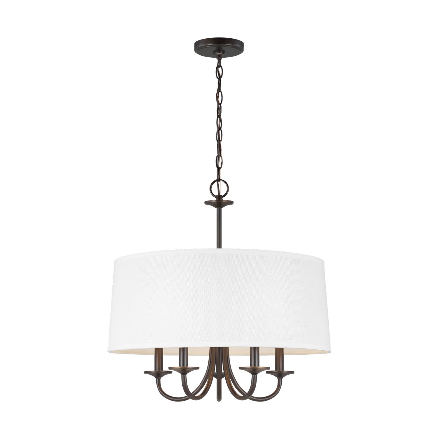 Generation Lighting - 3320205EN-710 - Five Light Chandelier - Seville - Bronze