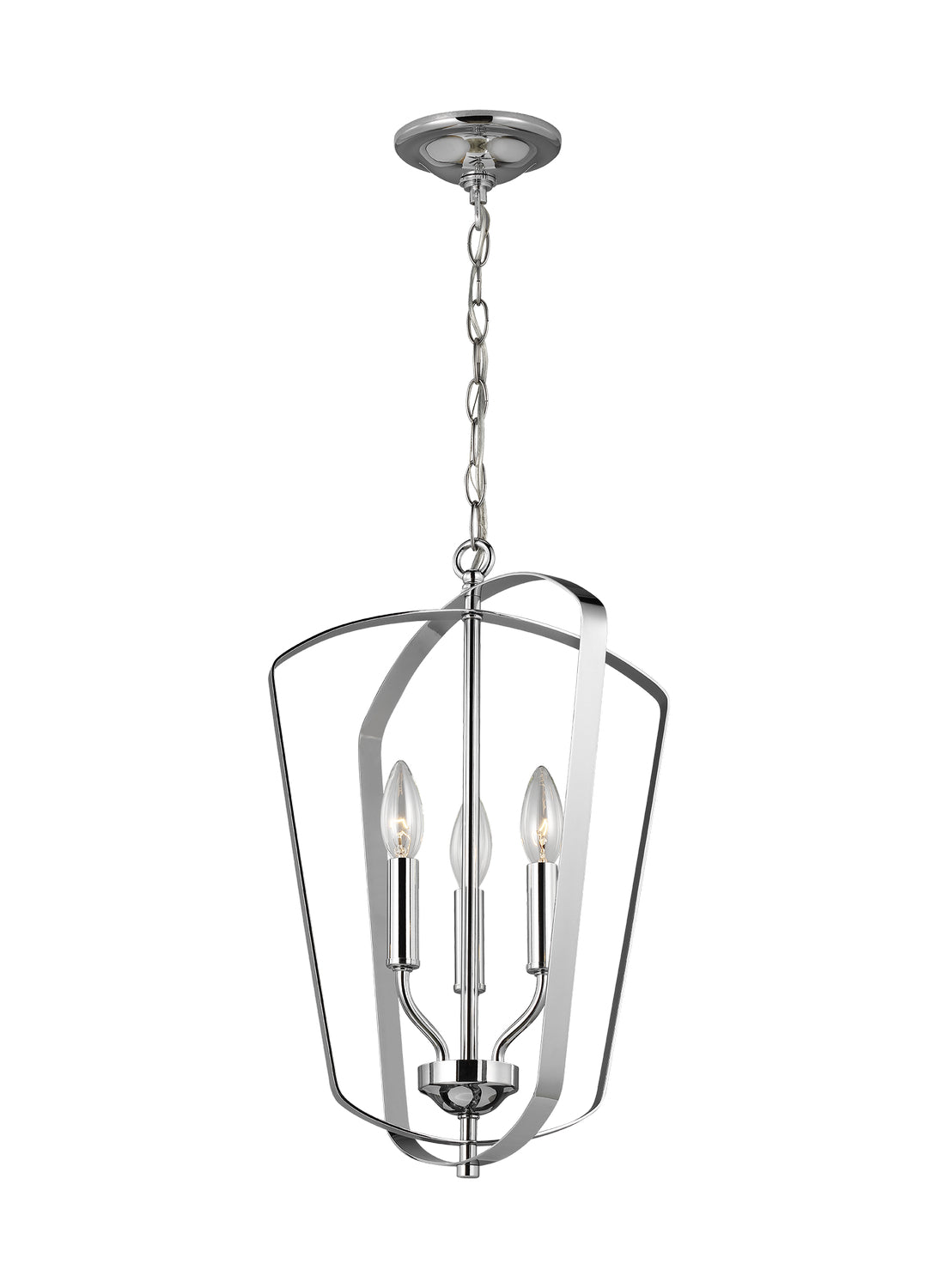Generation Lighting - 5134903EN-05 - Three Light Hall / Foyer - Romee - Chrome