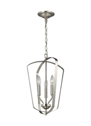Generation Lighting - 5134903EN-962 - Three Light Hall / Foyer - Romee - Brushed Nickel