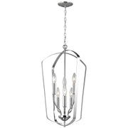 Generation Lighting - 5134906EN-05 - Six Light Hall / Foyer - Romee - Chrome