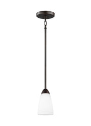 Generation Lighting - 6120201EN3-710 - One Light Mini-Pendant - Seville - Bronze