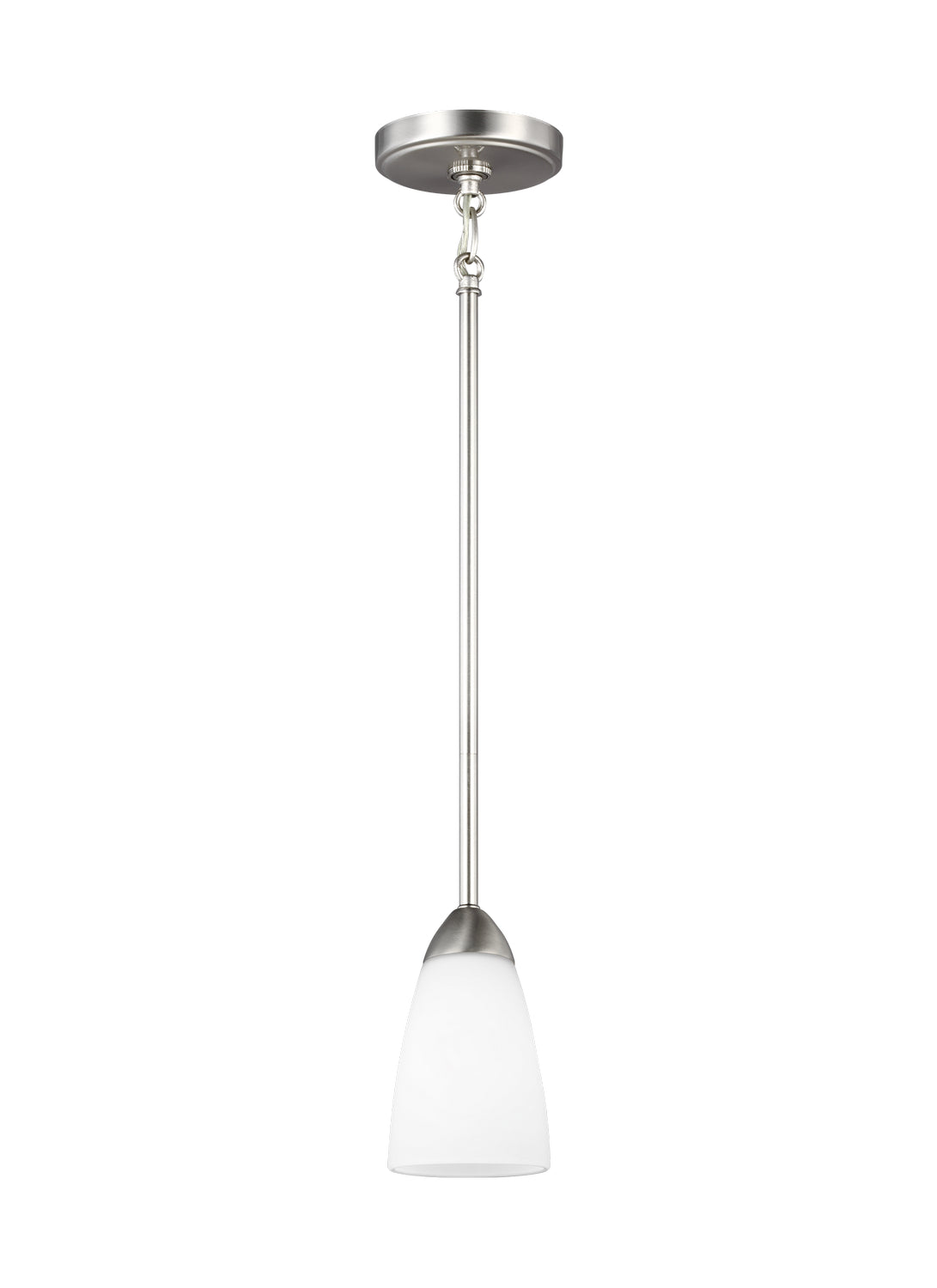 Generation Lighting - 6120201EN3-962 - One Light Mini-Pendant - Seville - Brushed Nickel