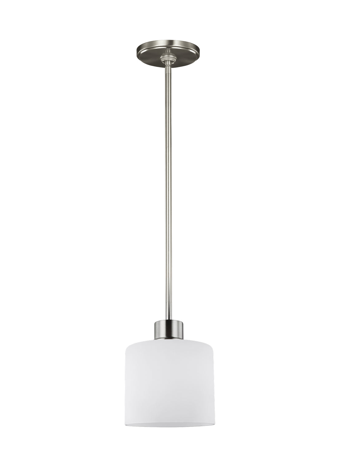 Generation Lighting - 6128801-962 - One Light Mini-Pendant - Canfield - Brushed Nickel